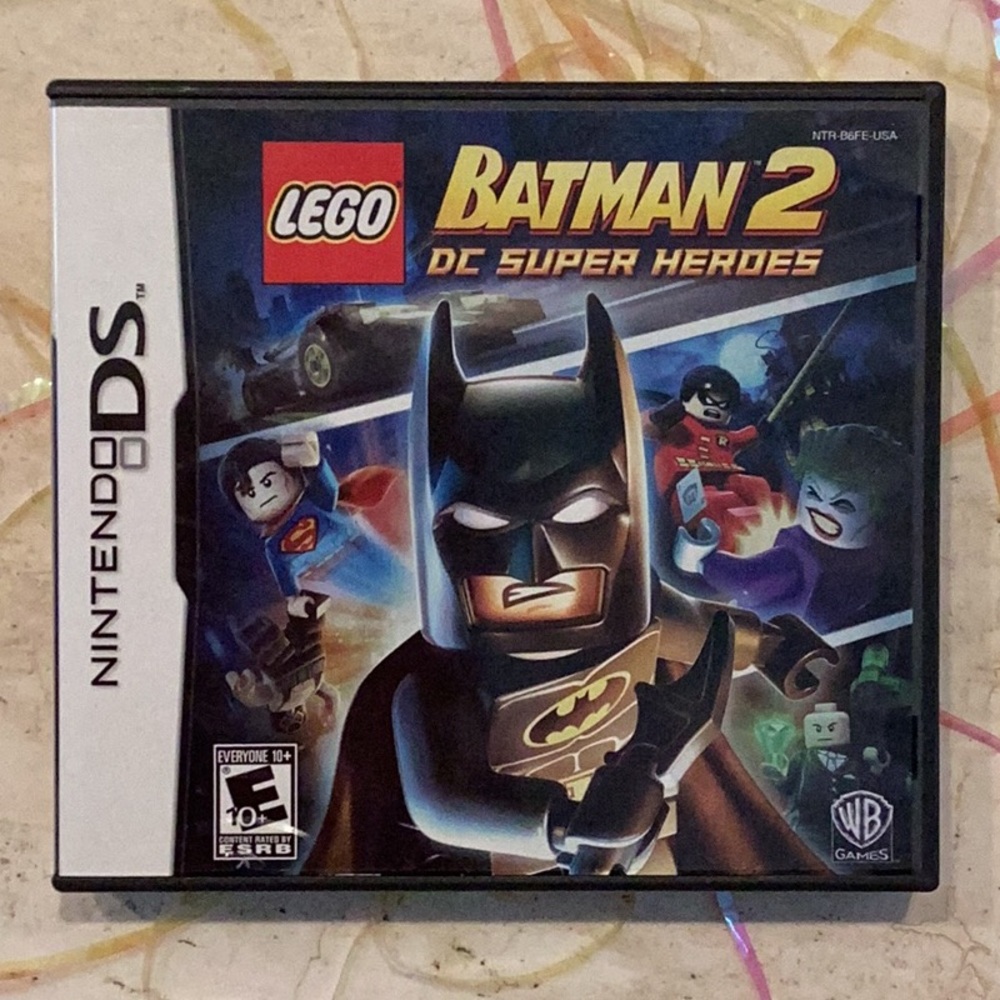 Lego Batman 2 DC Super Heroes Nintendo DS Game Superheroes Complete